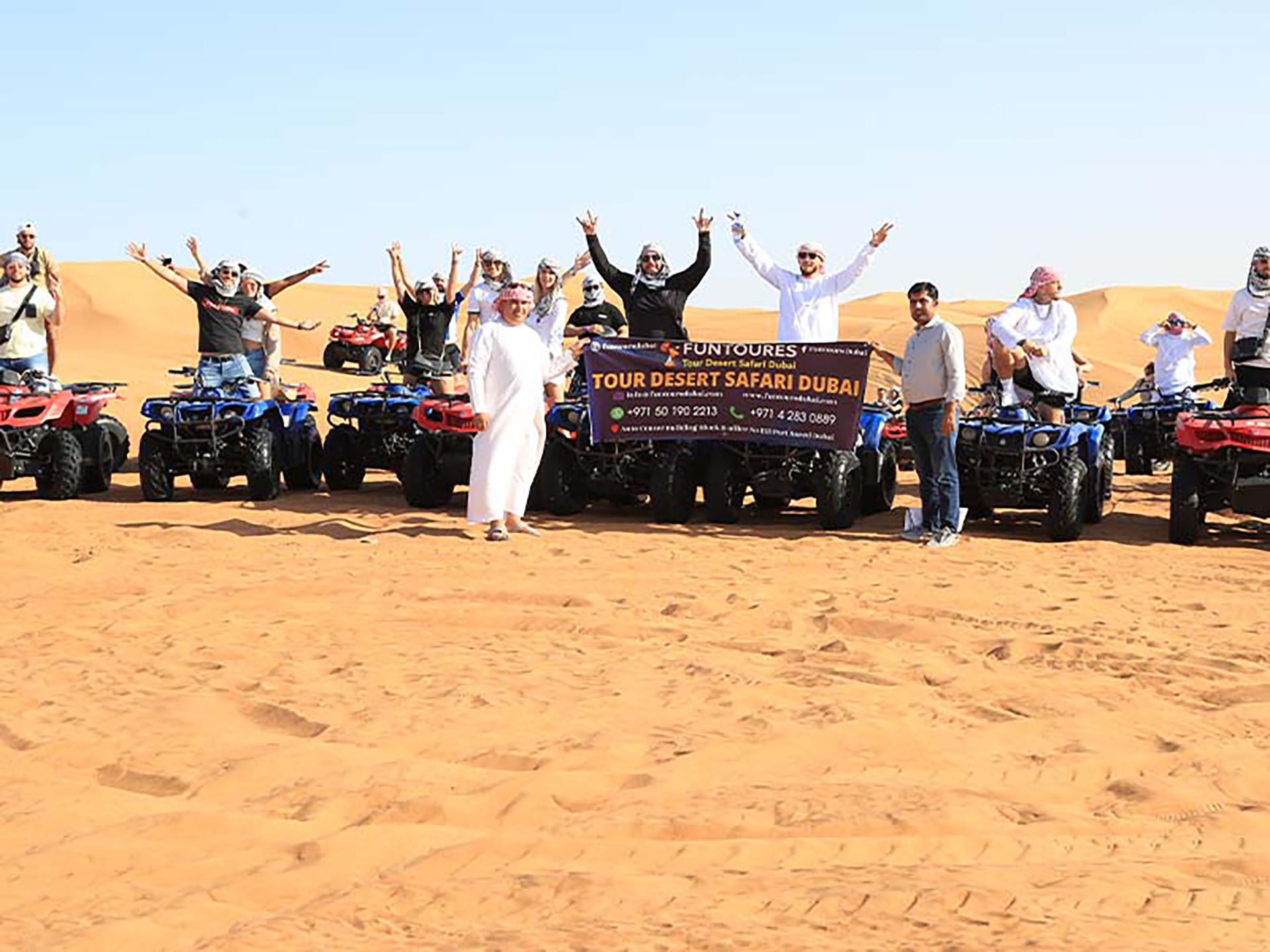 Group Desert Safari - thrilling adventure