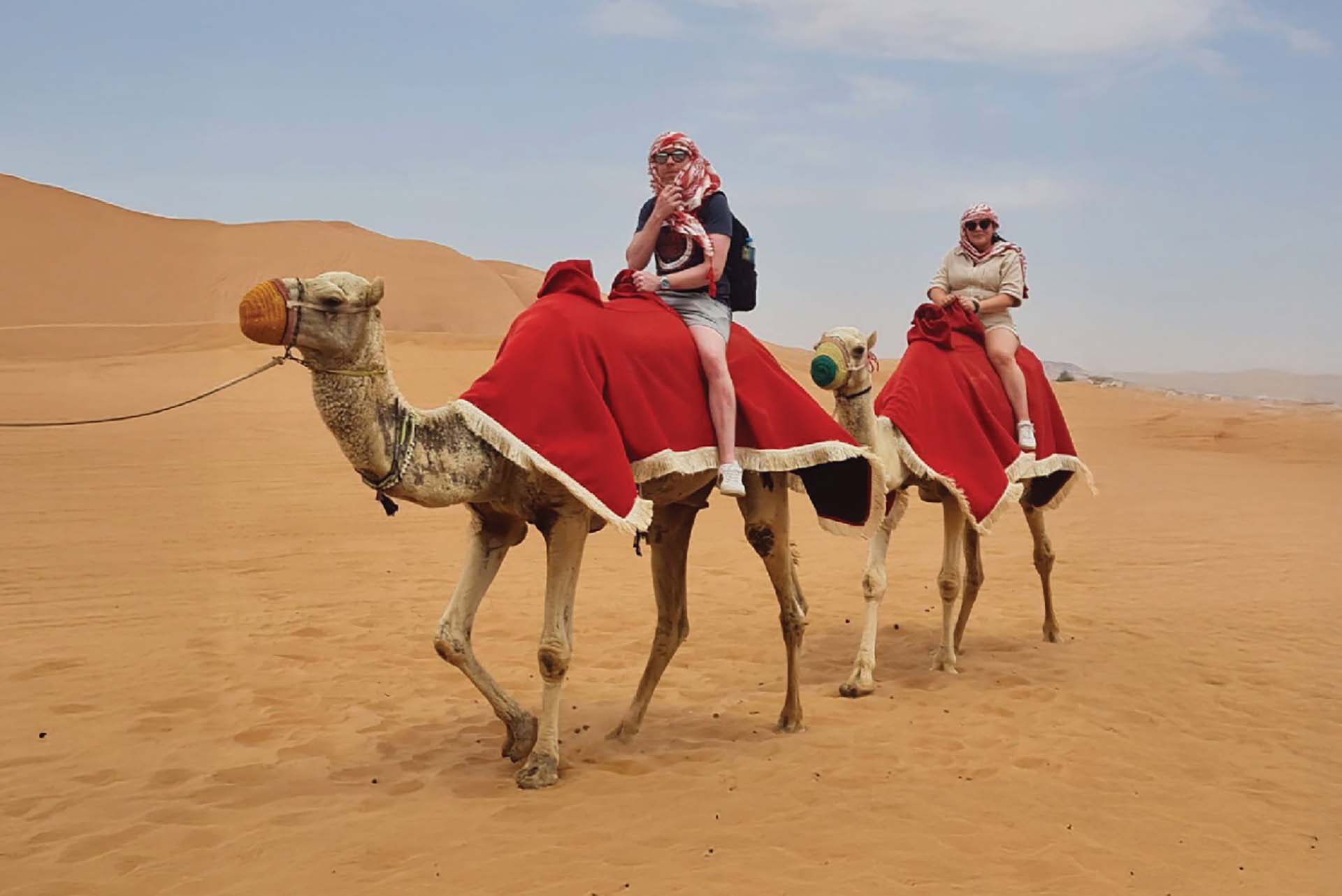 Morning Desert Safari Dubai - beautiful scenic view