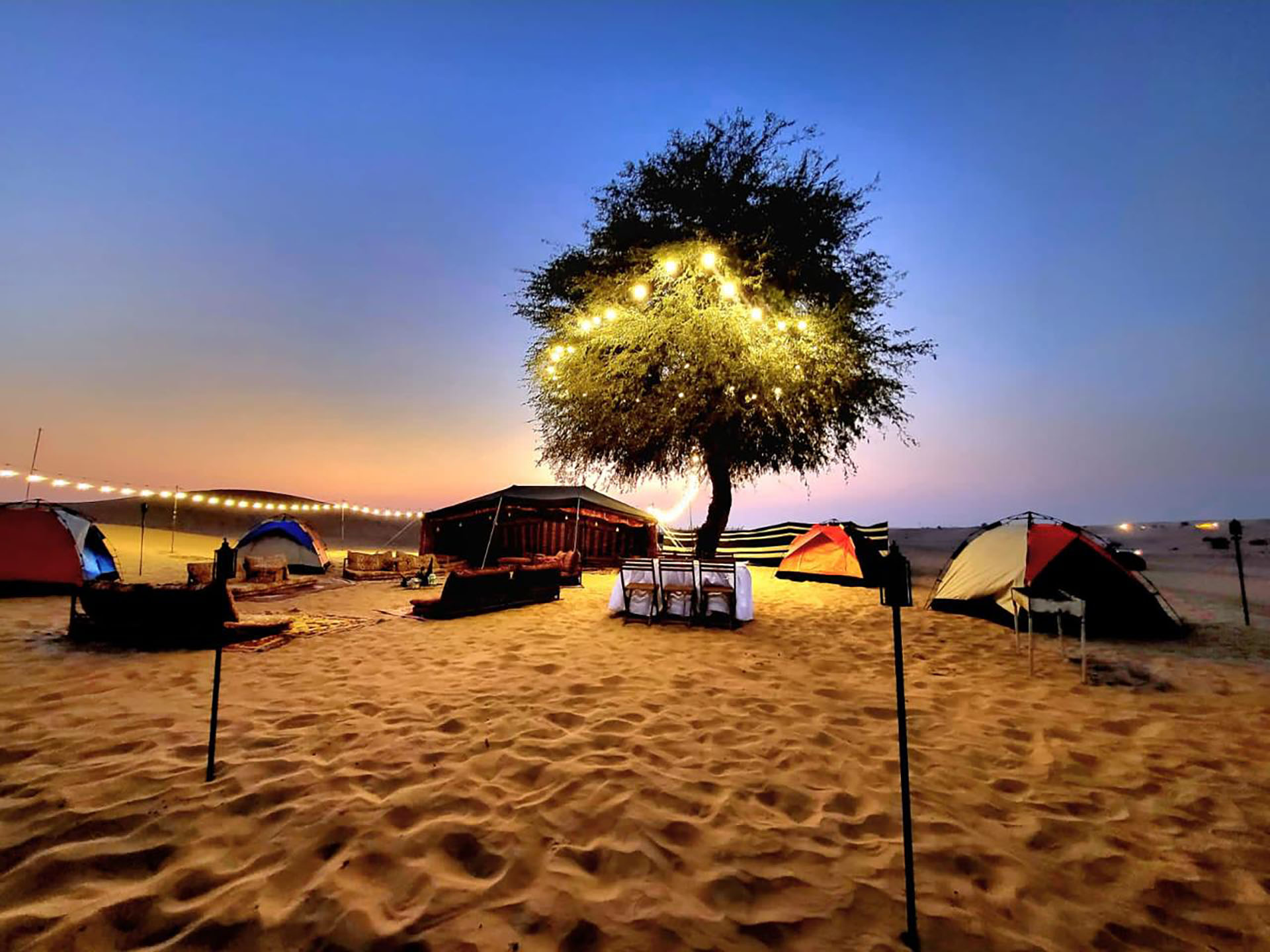 Overnight Desert Safari - stunning local landscape