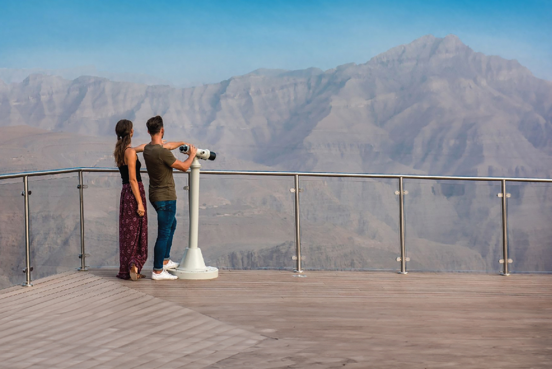 Ras Al Khaimah Tour - live action moment